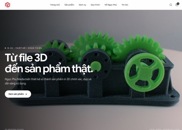 Sản phẩm in 3D - 01